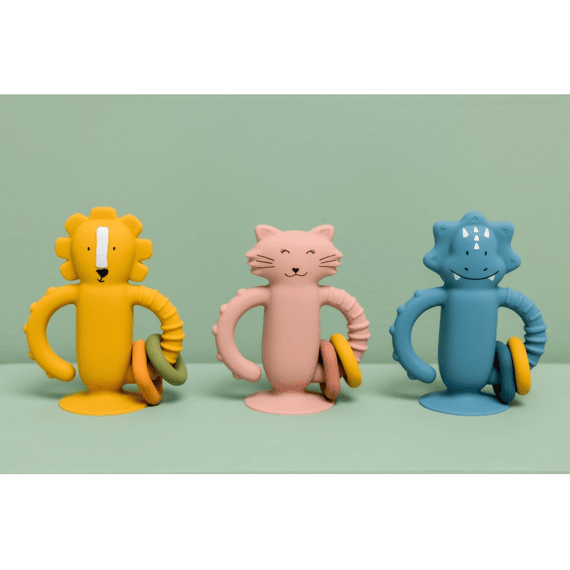 Trixie Siliconen Sensorisch Speelgoed met Zuignap - Mrs. Cat