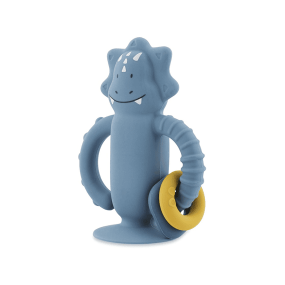 Trixie Siliconen Sensorisch Speelgoed Met Zuignap - Mr. Triceratops