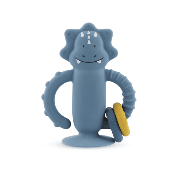 Trixie Siliconen Sensorisch Speelgoed Met Zuignap - Mr. Triceratops