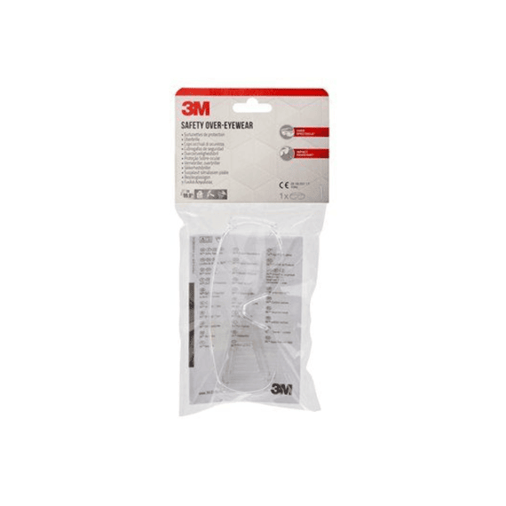 3m Overzetbril Helder Visc (1st)
