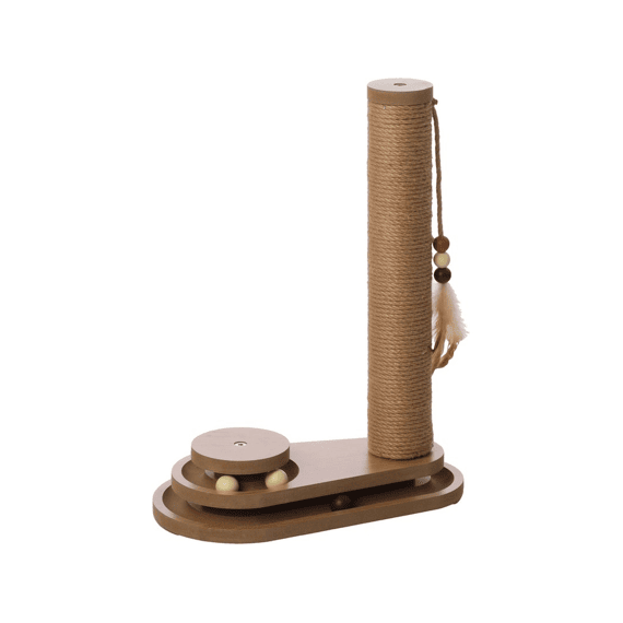 Krabspeelgoed Volta Jute Bruin 35x19x46cm