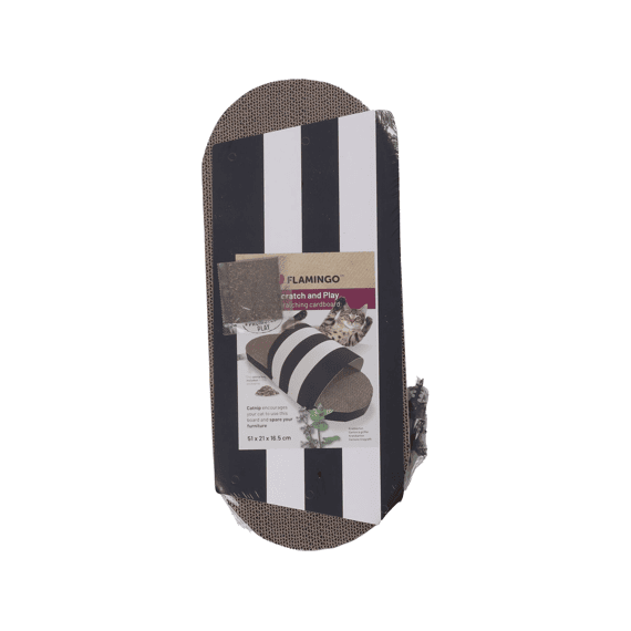 Krabkarton Slippi Zwart S 51x21x16,5cm