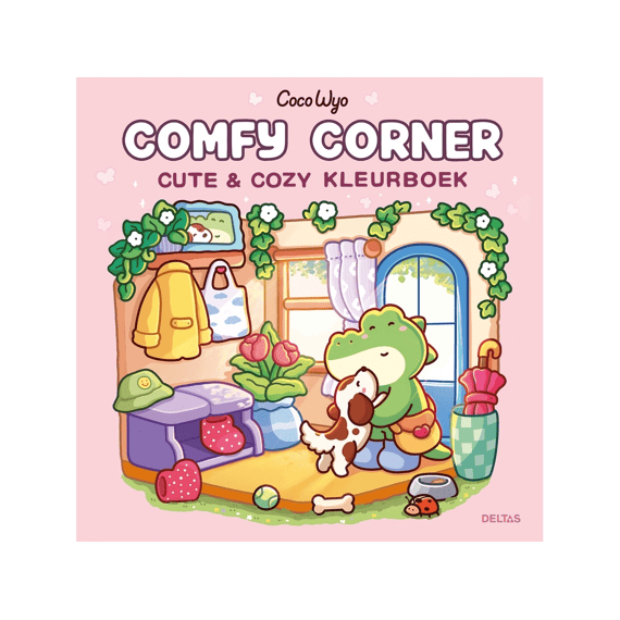 Kleurboek Comfy Corner Cute & Cozy Coco Wyo