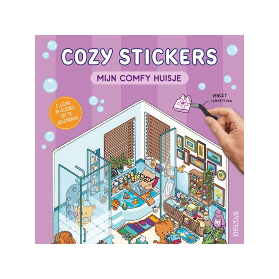 Cozy Stickers Mijn Comfy Huisje