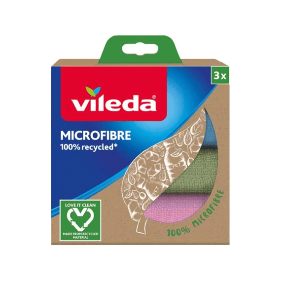 Vileda Gerecycleerd Microvezeldoekje 100%