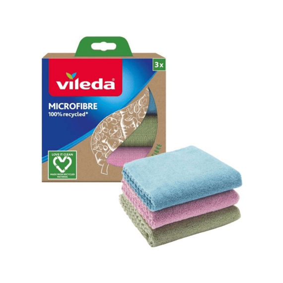 Vileda Gerecycleerd Microvezeldoekje 100%