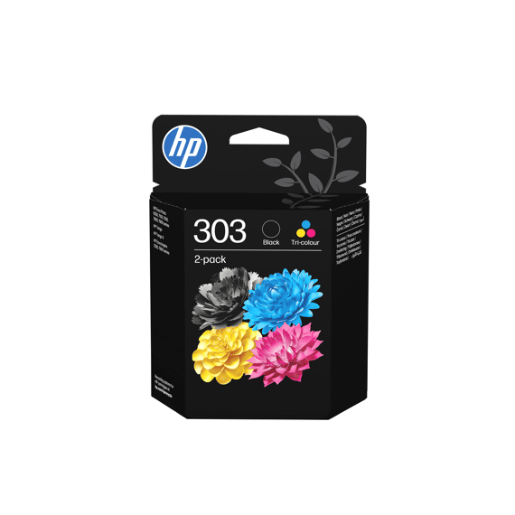 Hp 303 Cartridge Inkjet Combo Black En Tricolor