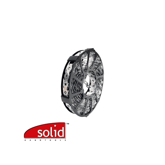 Solid Montageband Rvs - 12 X 0,7mm / 10m - Gegolfd - Fbr-12ss