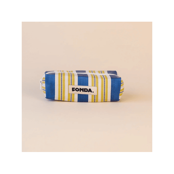 Fonda Etui Tiny Tube Striped Blue Ocre