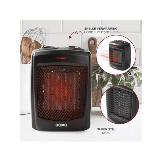 Domo Do7329h Keramische Verwarming 1500w