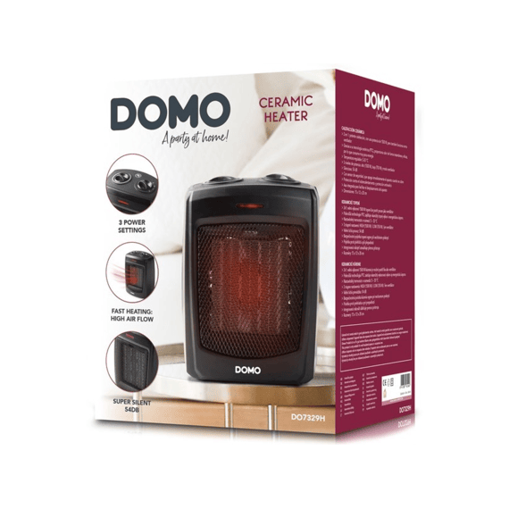 Domo Do7329h Keramische Verwarming 1500w