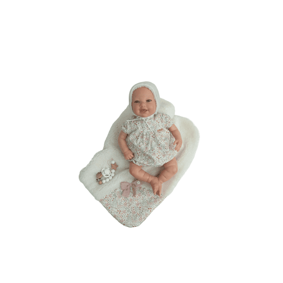 Arias Pop Reborn Leia Met Dekentje 45cm
