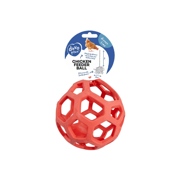 Voederbal Voor Kippen 14cm-1.5m Rood