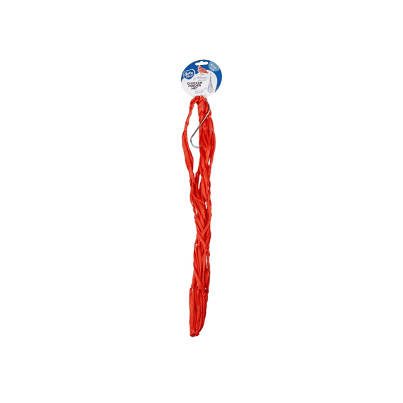 Voedernet Voor Kippen 50x18cm Rood