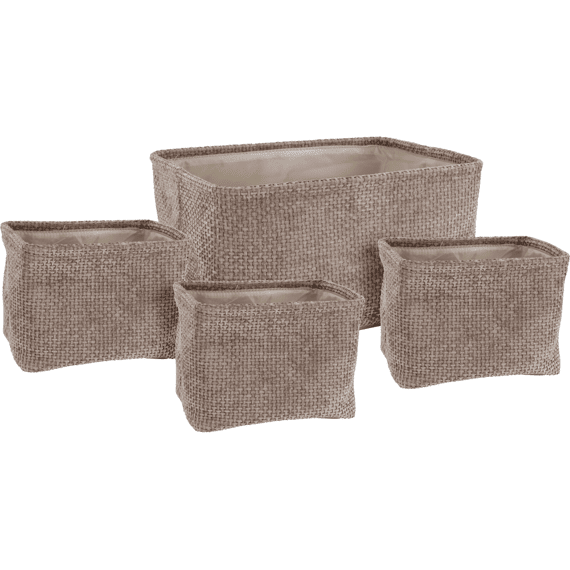 Mand L36-b26-h20cm Grijs