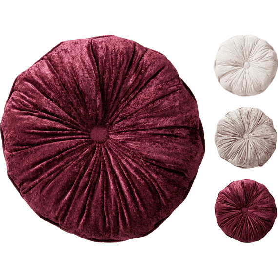 Kussen Rond Dia38cm 3 Assortiment