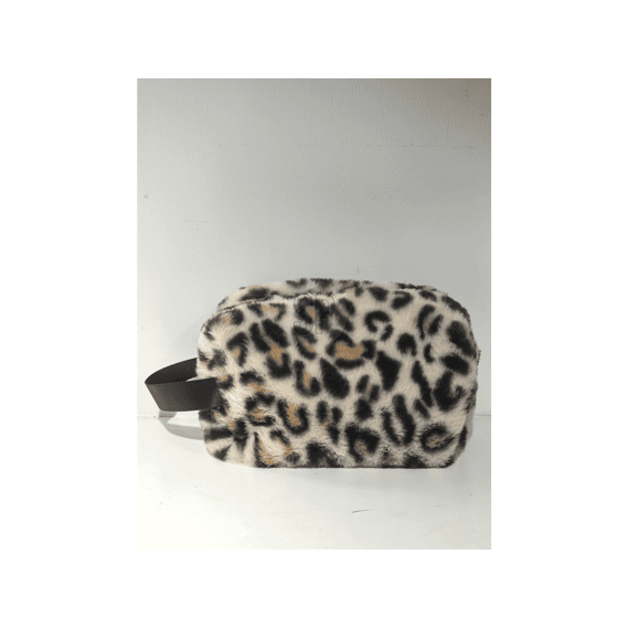 Tasje 20x12x12cm Bruin Luipaard