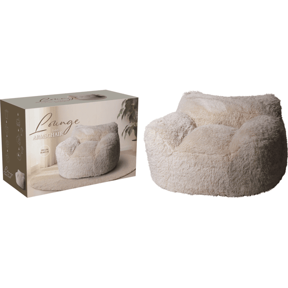 Stoel Teddy 104x96 Off White