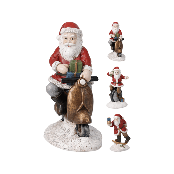 Kerstman 16cm Design 3 Assortiment