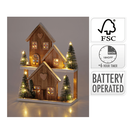 Huis Led 36cm