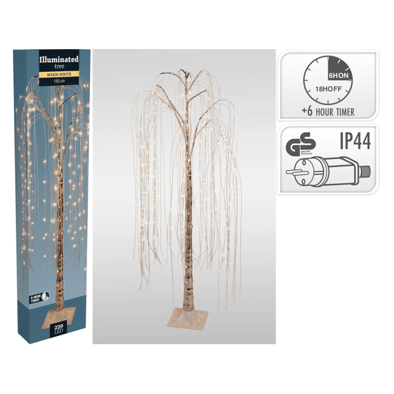Wilgenboom 220l Zilver