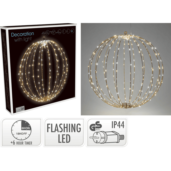 Bal 50cm 320led Flashing Taupe