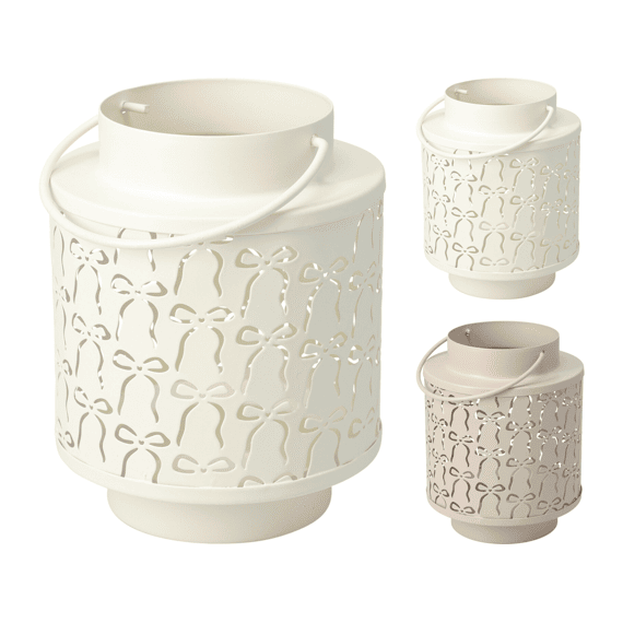 Theelichthouder 14.5cm Wit 2 Assortiment