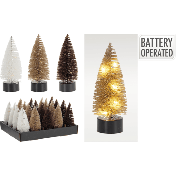 Boom Met Led 13cm 3 Assortiment