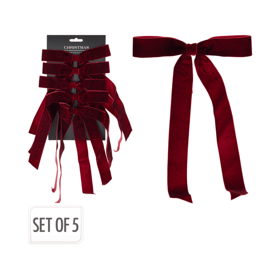 Strik 5st 29cm Burgundy