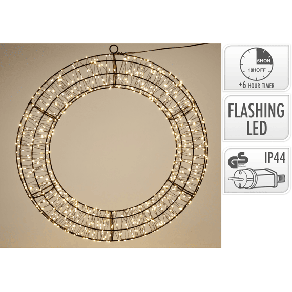 Ring 50cm Warm Wit