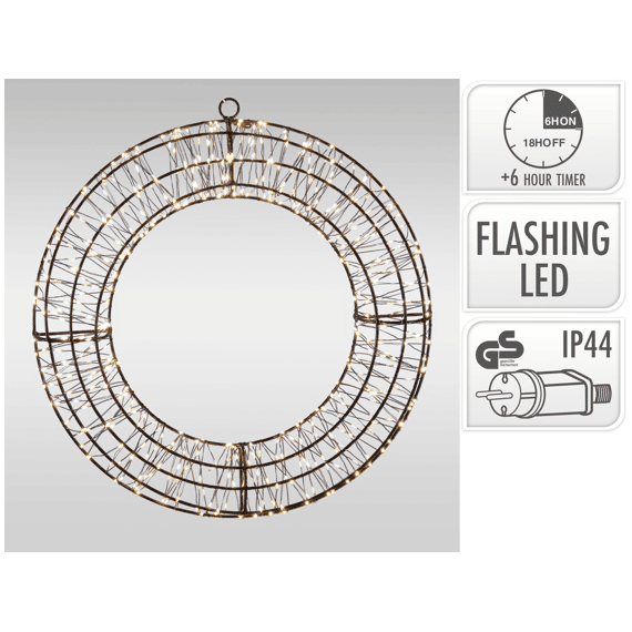 Ring 58cm Warm Wit