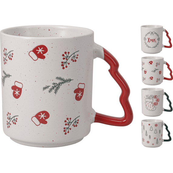 Mok Kerst 450ml 4 Assortiment