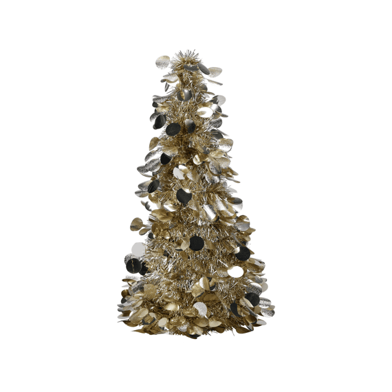 Boom Tinsel 46cm Champagne