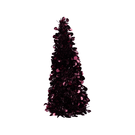 Boom Tinsel 60cm Bordeaux