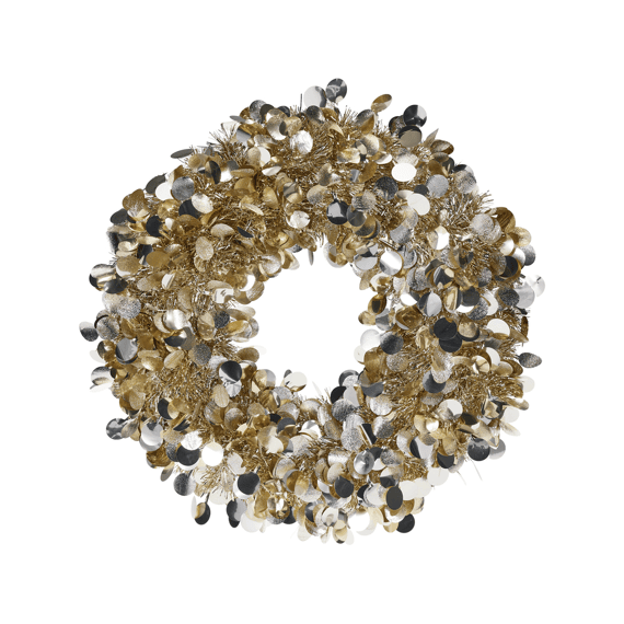 Krans Tinsel 46cm Champagne
