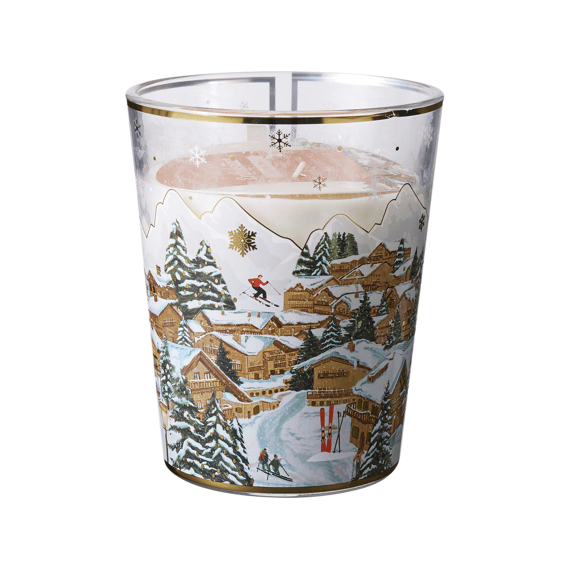 Geurkaars In Glas 13x16cm 2 Assortiment