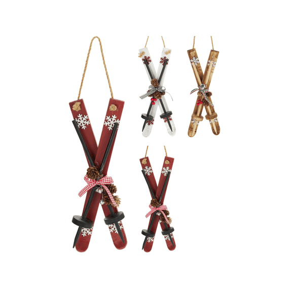 Skis 30x10x5cm 3 Assortiment