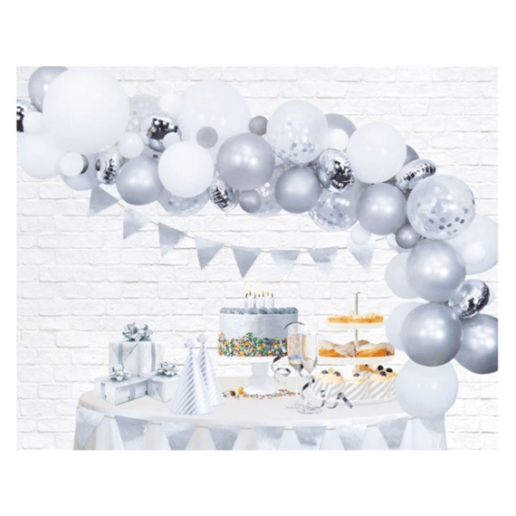 Ballonenboog Silver