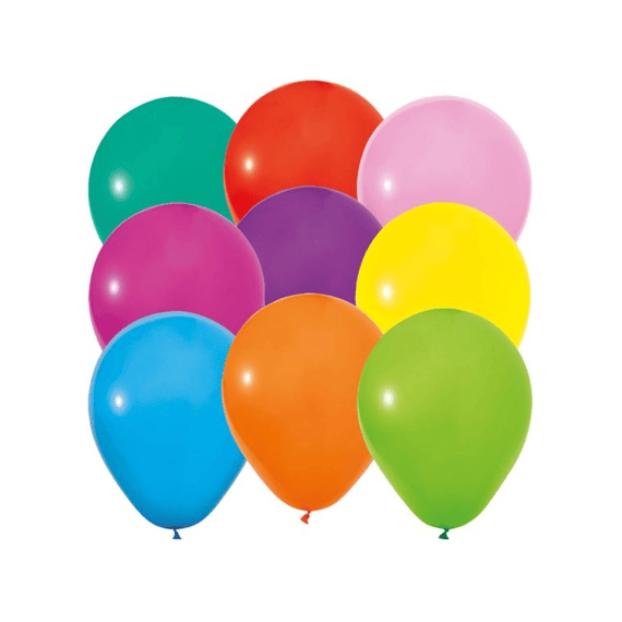 Ballonnen 10st 30cm Pop Party