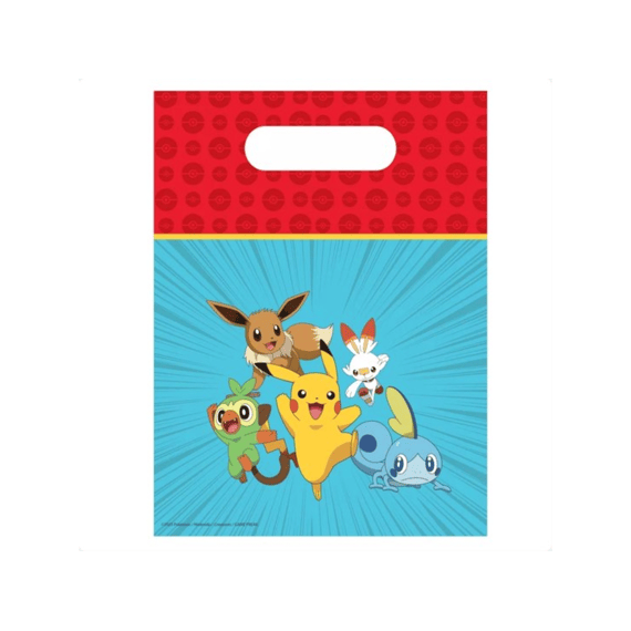 Feestzakjes 6st Pokemon