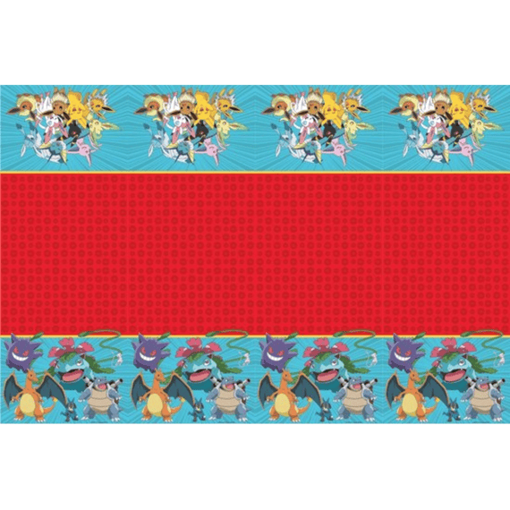 Tafelkleed Papier 120x180cm Pokemon