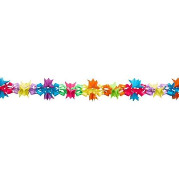 Garland Papier Floral 6m