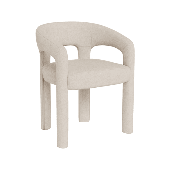 Cole Stoel Met Armleuningen Beige
