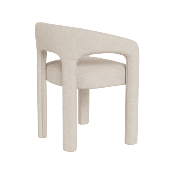 Cole Stoel Met Armleuningen Beige