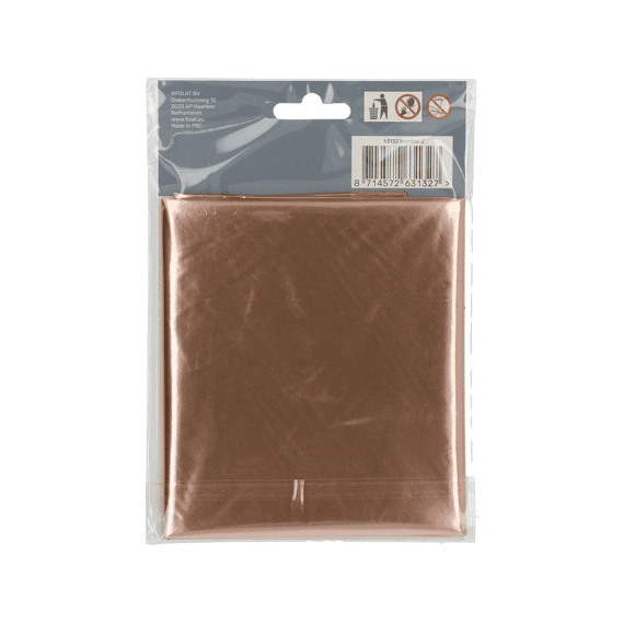Folie Ballon Cijfer 2 Rose Goud 86 Cm