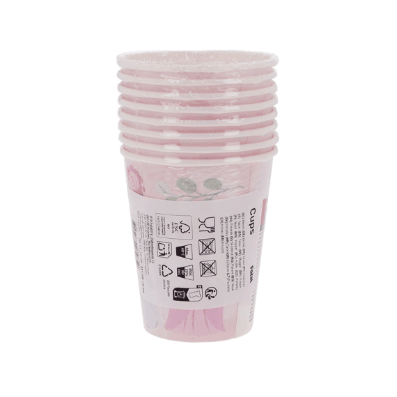Pretty Princess Bekers 250ml 8st