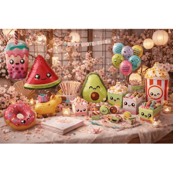 Kawaii Party Vlaggenlijn 6m