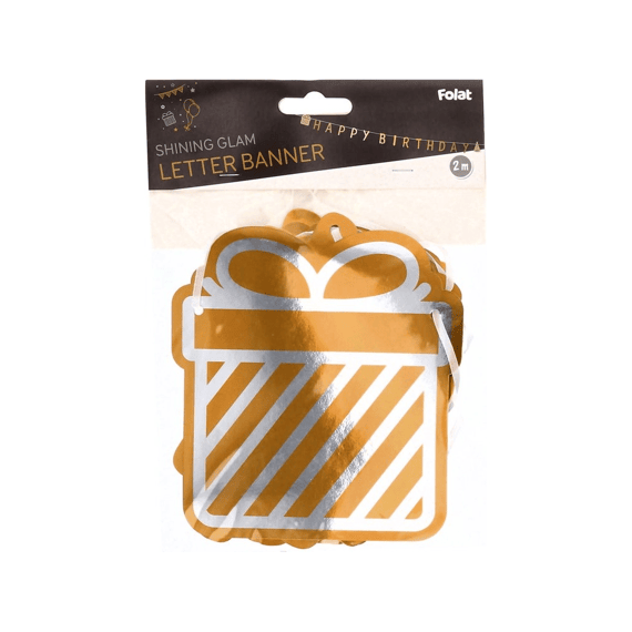Shinging Glam Letterslinger Happy Birthday 2m