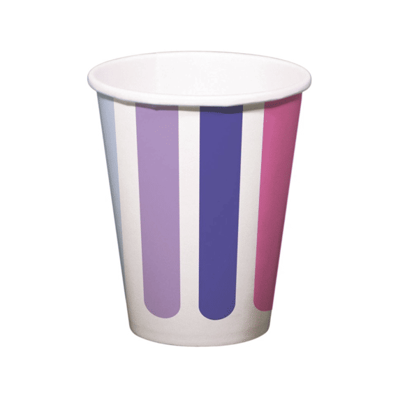 Stripetastic Bekers 250ml 8st