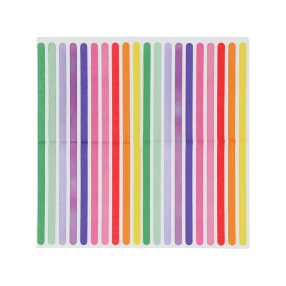 Stripetastic Servetten 33x33cm 20st